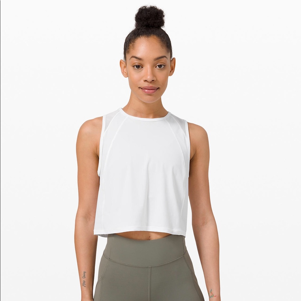 Lululemon Sculpt Tank Cropped